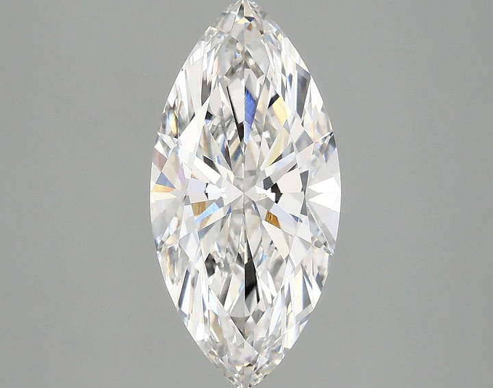 1.9 Carat Marquise Shaped Excellent Cut VVS2 IGI Certified Lab Grown Diamond