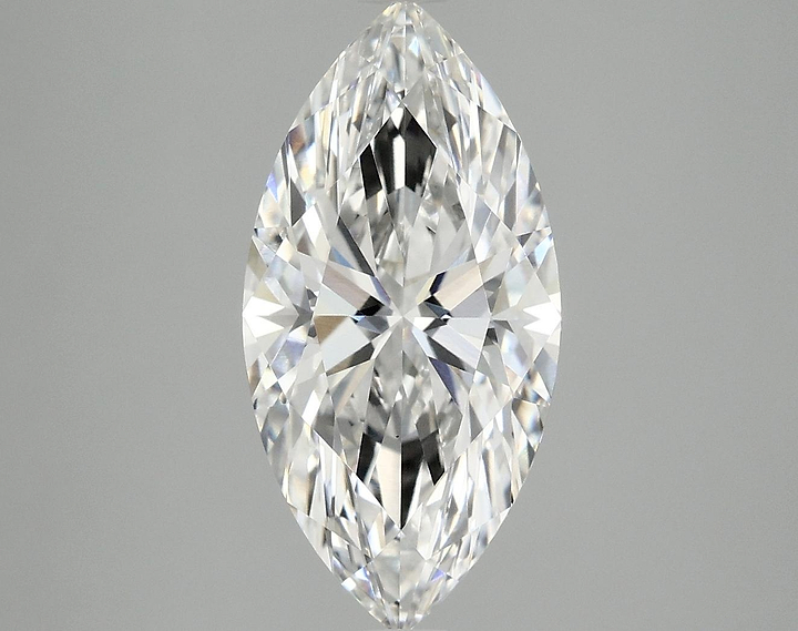 3.08 Carat Marquise Shaped Ideal Cut VS1 IGI Certified Lab Grown Diamond