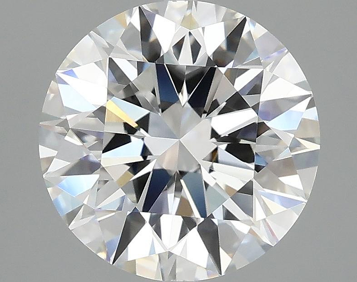 3.07 Carat Round Shaped Ideal Cut VVS2 IGI Certified Lab Grown Diamond