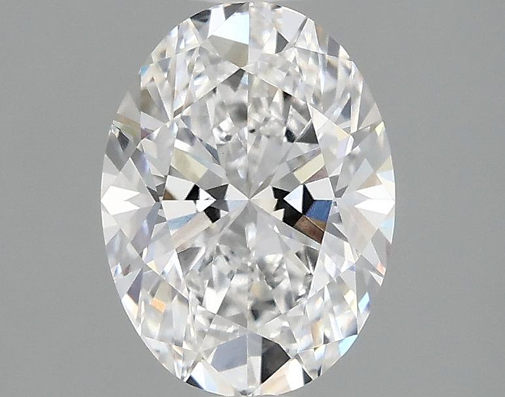 1.6 Carat Oval Shaped Excellent Cut VVS2 IGI Certified Lab Grown Diamond