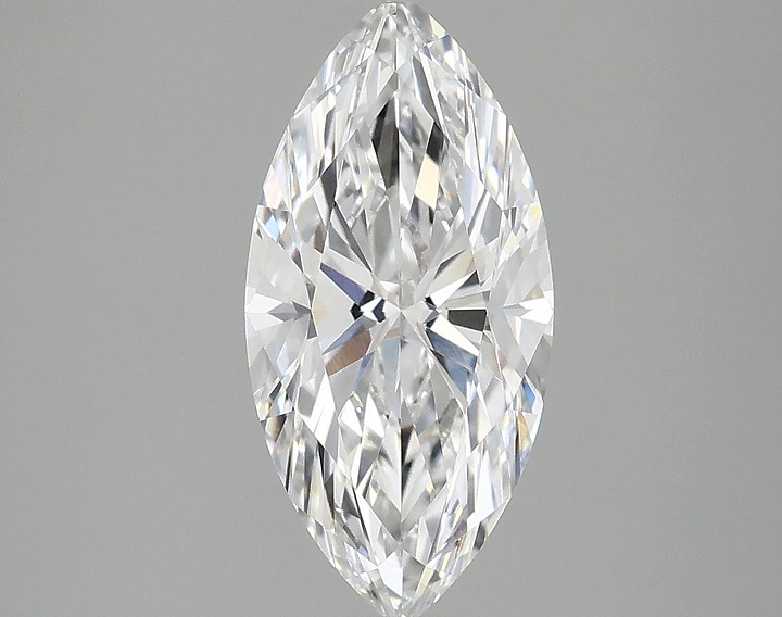 1.83 Carat Marquise Shaped Excellent Cut VVS2 IGI Certified Lab Grown Diamond