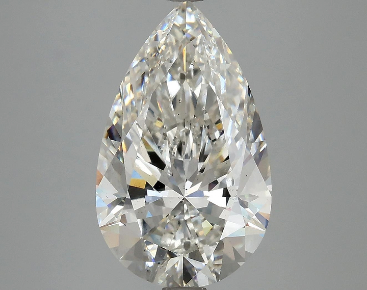 5.12 Carat Pear Shaped Ideal Cut SI1 IGI Certified Lab Grown Diamond