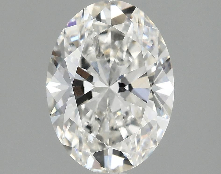1.55 Carat Oval Shaped Excellent Cut VVS2 IGI Certified Lab Grown Diamond
