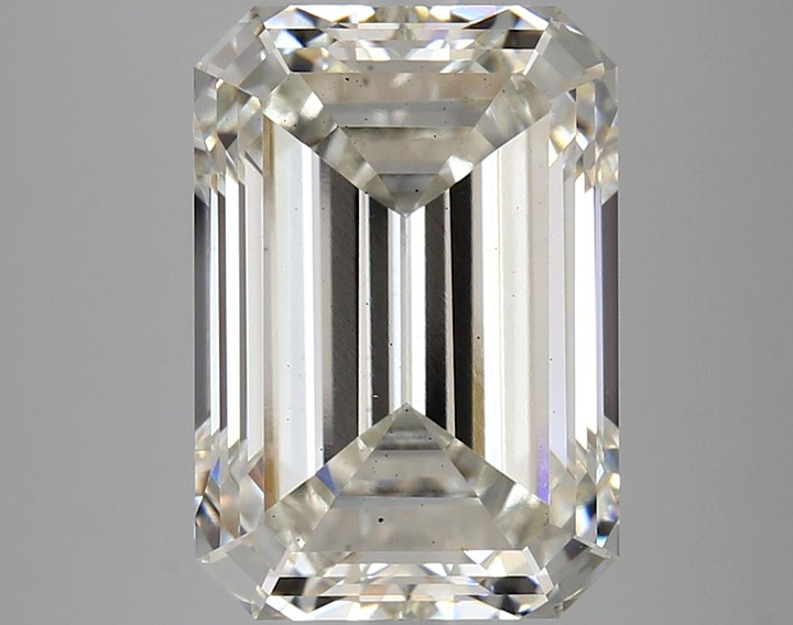 6.27 Carat Emerald Shaped Ideal Cut VS2 IGI Certified Lab Grown Diamond
