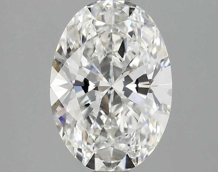1.97 Carat Oval Shaped Ideal Cut VVS2 IGI Certified Lab Grown Diamond