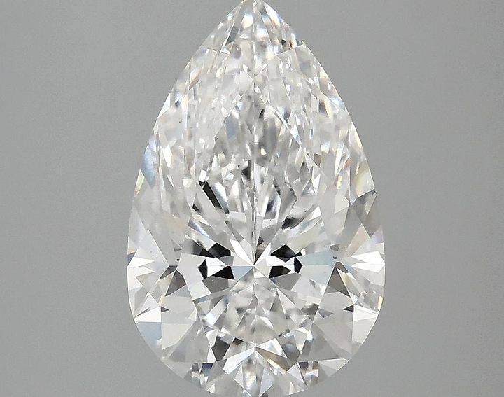 3.1 Carat Pear Shaped Ideal Cut VS1 IGI Certified Lab Grown Diamond