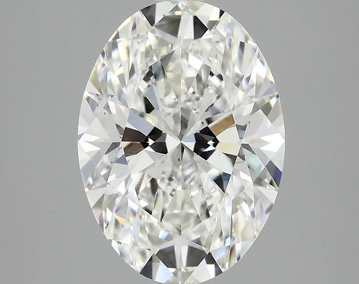 3.02 Carat Oval Shaped Ideal Cut SI1 IGI Certified Lab Grown Diamond