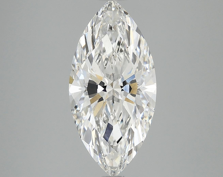 3.04 Carat Marquise Shaped Ideal Cut VS1 IGI Certified Lab Grown Diamond