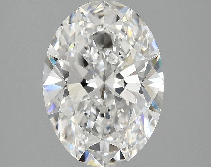 2.08 Carat Oval Shaped Ideal Cut VVS2 IGI Certified Lab Grown Diamond