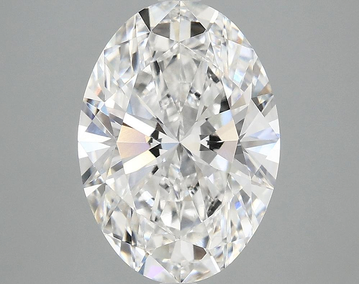 3.07 Carat Oval Shaped Ideal Cut VVS2 IGI Certified Lab Grown Diamond
