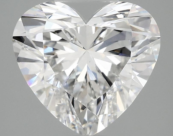 3.07 Carat Heart Shaped Ideal Cut VS1 IGI Certified Lab Grown Diamond