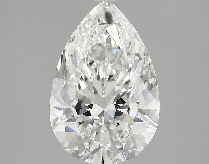 2.03 Carat Pear Shaped Excellent Cut VVS2 IGI Certified Lab Grown Diamond