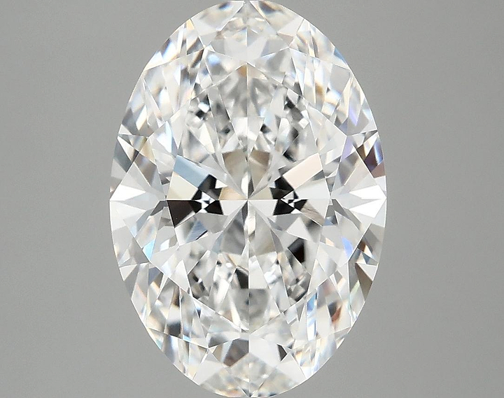 4.04 Carat Oval Shaped Ideal Cut VVS2 IGI Certified Lab Grown Diamond