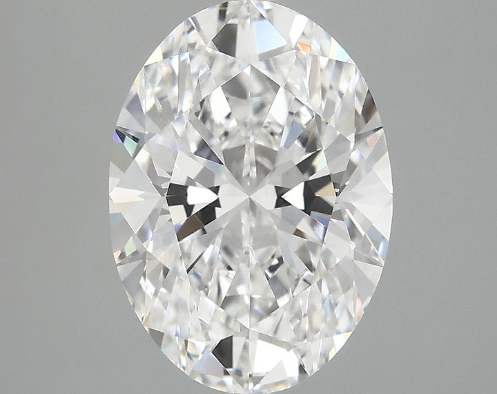 3.07 Carat Oval Shaped Ideal Cut VVS2 IGI Certified Lab Grown Diamond