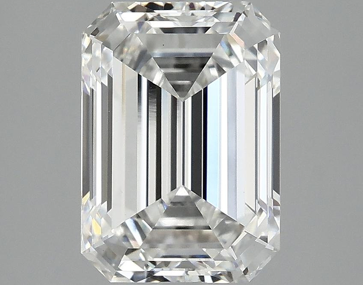 3.03 Carat Emerald Shaped Ideal Cut VS1 IGI Certified Lab Grown Diamond
