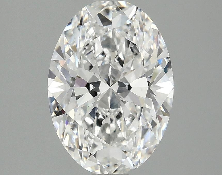 2.1 Carat Oval Shaped Ideal Cut VS1 IGI Certified Lab Grown Diamond
