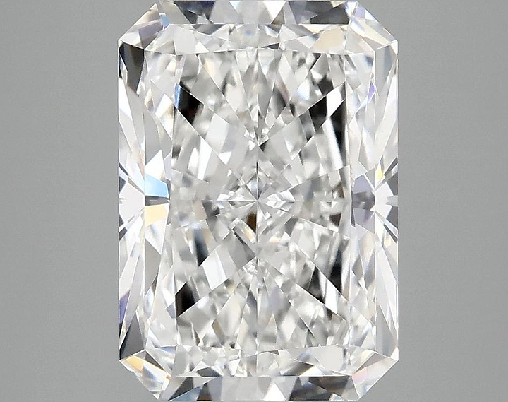 4.06 Carat Radiant Shaped Ideal Cut VVS2 IGI Certified Lab Grown Diamond