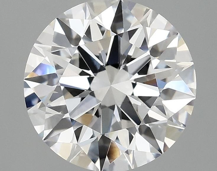2.47 Carat Round Shaped Ideal Cut VVS2 IGI Certified Lab Grown Diamond