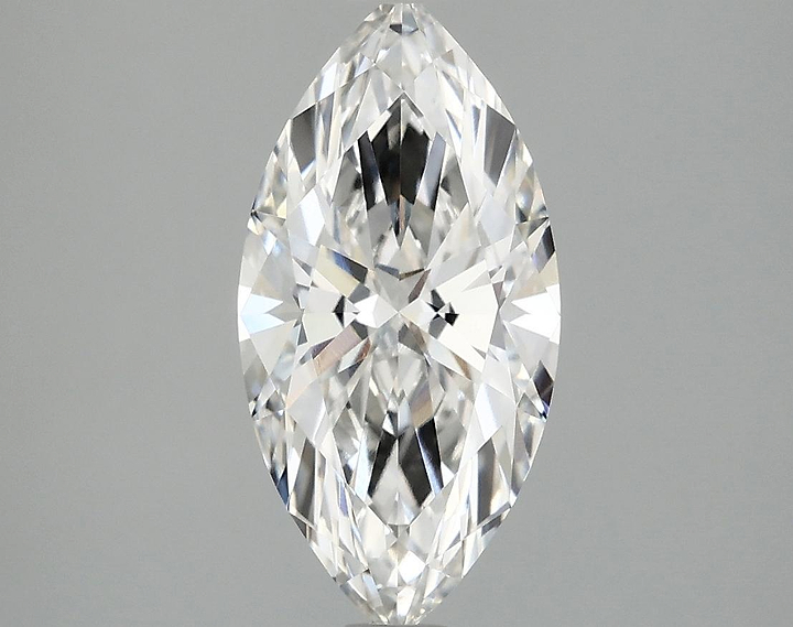 1.99 Carat Marquise Shaped Ideal Cut VVS2 IGI Certified Lab Grown Diamond