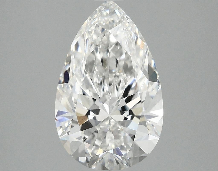 2.45 Carat Pear Shaped Ideal Cut VS1 IGI Certified Lab Grown Diamond