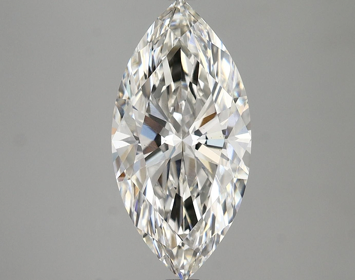 3.08 Carat Marquise Shaped Ideal Cut VS1 IGI Certified Lab Grown Diamond