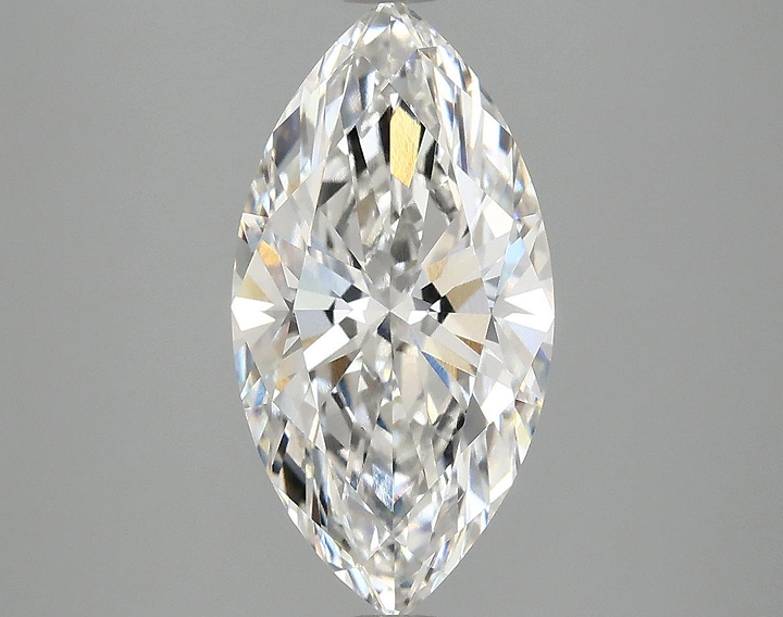 2.97 Carat Marquise Shaped Ideal Cut VS1 IGI Certified Lab Grown Diamond