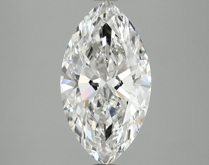 3.02 Carat Marquise Shaped Excellent Cut VVS2 IGI Certified Lab Grown Diamond