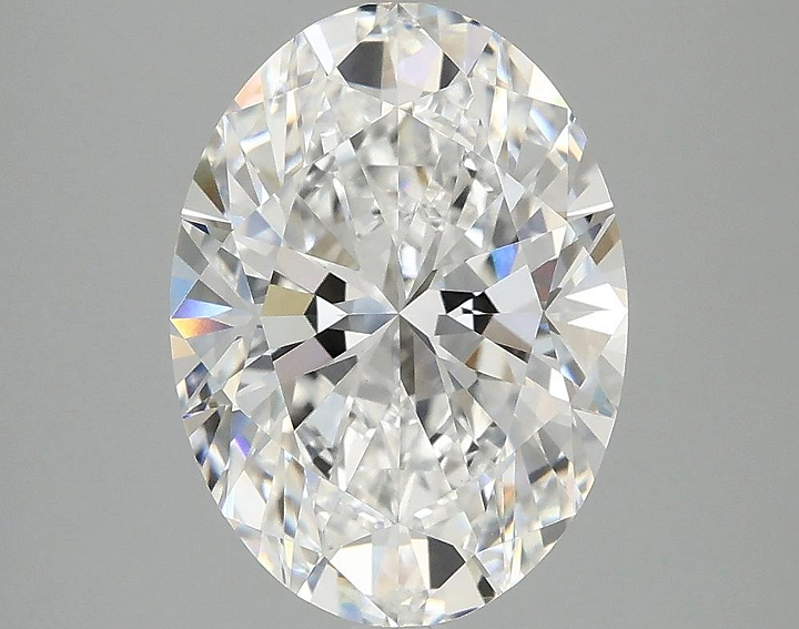 3.43 Carat Oval Shaped Excellent Cut VVS2 IGI Certified Lab Grown Diamond