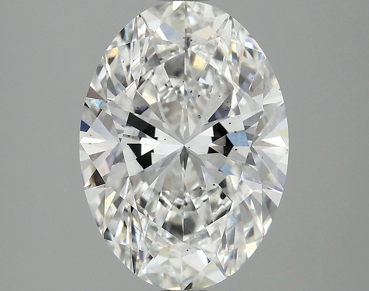 3.58 Carat Oval Shaped Ideal Cut SI1 IGI Certified Lab Grown Diamond