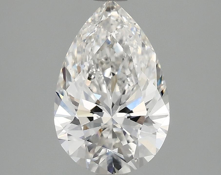 1.99 Carat Pear Shaped Excellent Cut VS1 IGI Certified Lab Grown Diamond