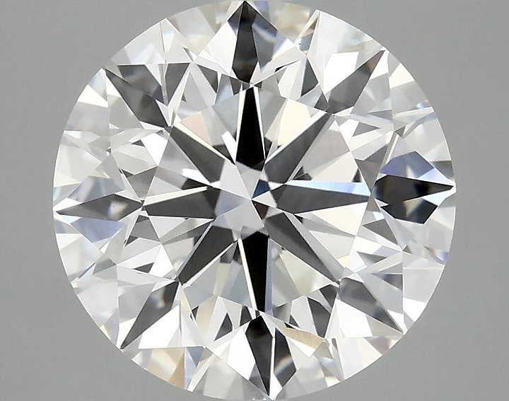 4.91 Carat Round Shaped Excellent Cut VVS2 IGI Certified Lab Grown Diamond