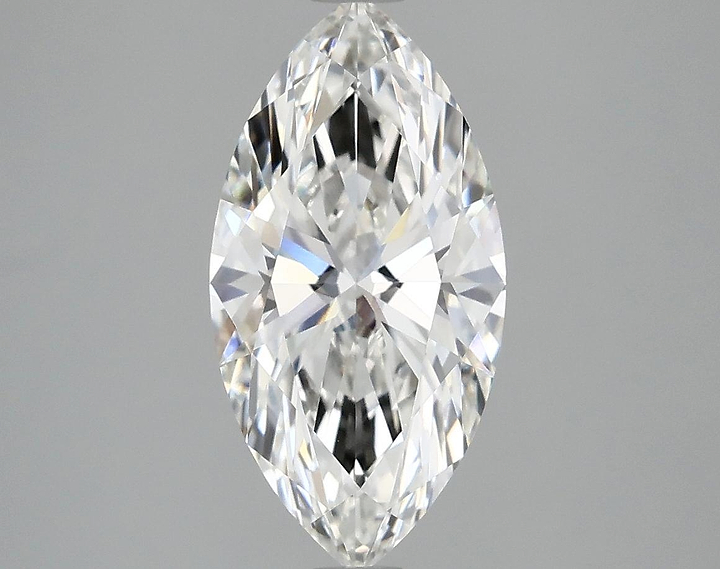 2.56 Carat Marquise Shaped Ideal Cut VVS2 IGI Certified Lab Grown Diamond