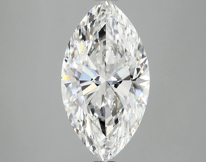3.02 Carat Marquise Shaped Excellent Cut VVS2 IGI Certified Lab Grown Diamond