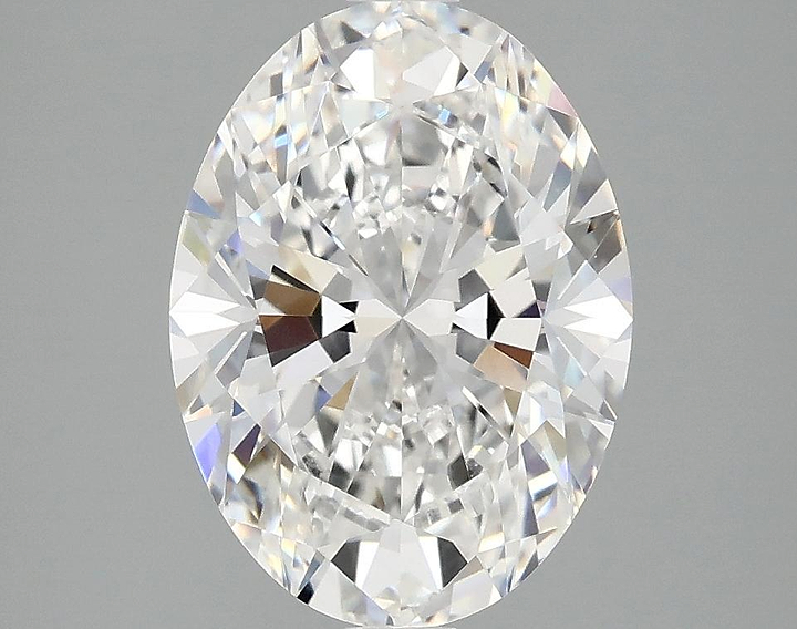 3.07 Carat Oval Shaped Excellent Cut VVS2 IGI Certified Lab Grown Diamond