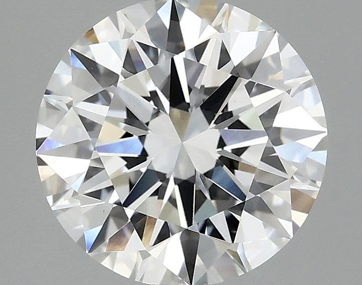 2.48 Carat Round Shaped Ideal Cut VVS2 IGI Certified Lab Grown Diamond