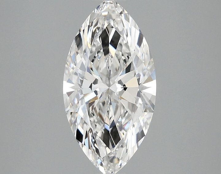 2.08 Carat Marquise Shaped Ideal Cut VVS2 IGI Certified Lab Grown Diamond