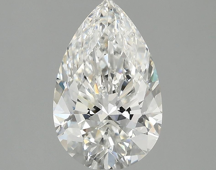 2.06 Carat Pear Shaped Ideal Cut VS1 IGI Certified Lab Grown Diamond