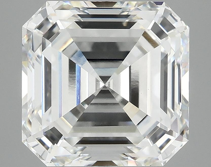 5.09 Carat Asscher Shaped Ideal Cut VS1 IGI Certified Lab Grown Diamond