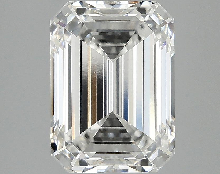 3.09 Carat Emerald Shaped Excellent Cut VS1 IGI Certified Lab Grown Diamond