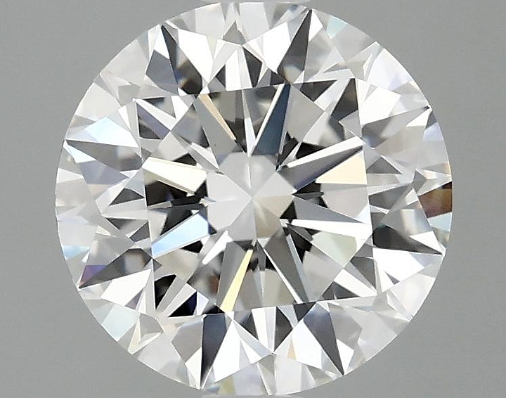 2.54 Carat Round Shaped Excellent Cut VVS2 IGI Certified Lab Grown Diamond