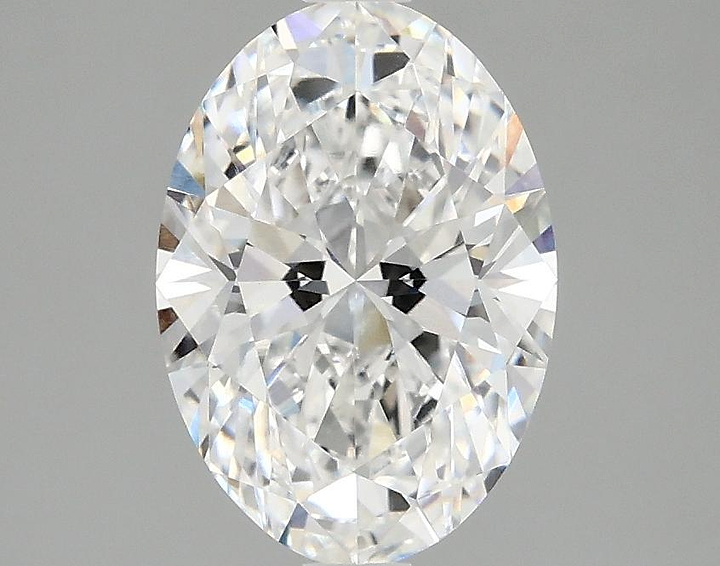 2.07 Carat Oval Shaped Ideal Cut VVS2 IGI Certified Lab Grown Diamond