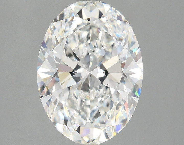 3.1 Carat Oval Shaped Ideal Cut VS2 IGI Certified Lab Grown Diamond