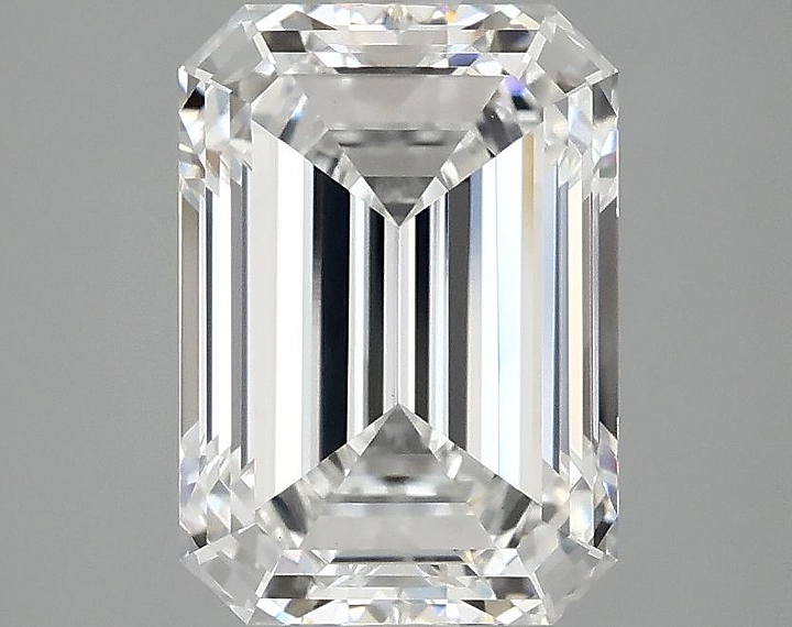 2.97 Carat Emerald Shaped Ideal Cut VS1 IGI Certified Lab Grown Diamond