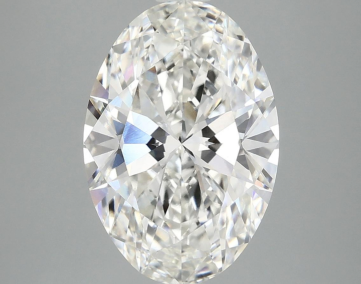 4.08 Carat Oval Shaped Ideal Cut VVS2 IGI Certified Lab Grown Diamond