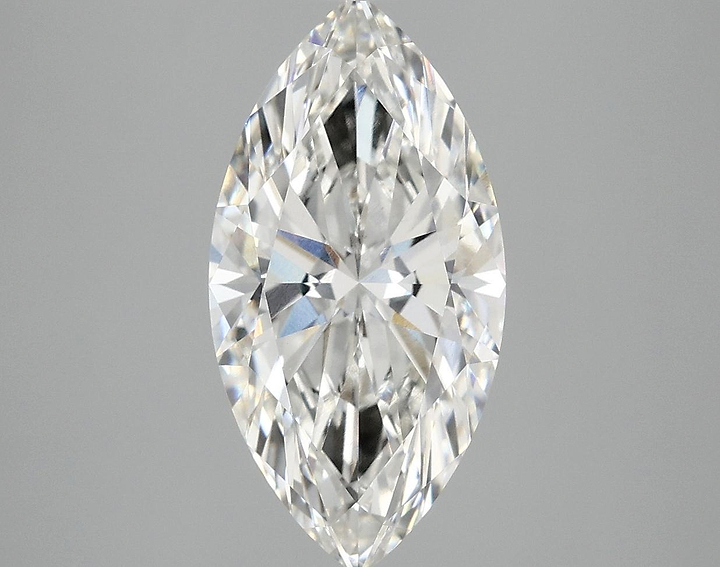 3.1 Carat Marquise Shaped Ideal Cut VVS2 IGI Certified Lab Grown Diamond