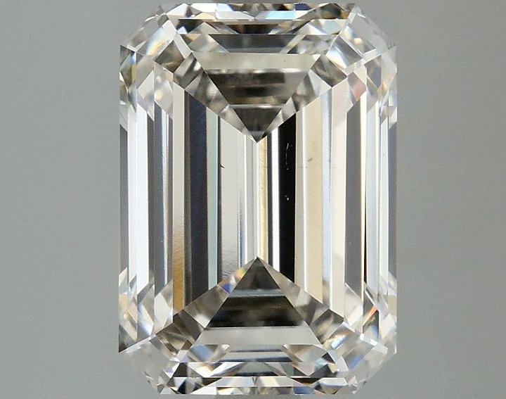 3.09 Carat Emerald Shaped Ideal Cut VS1 IGI Certified Lab Grown Diamond