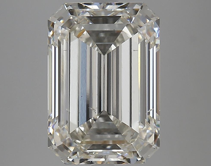 6.03 Carat Emerald Shaped Ideal Cut VS2 IGI Certified Lab Grown Diamond