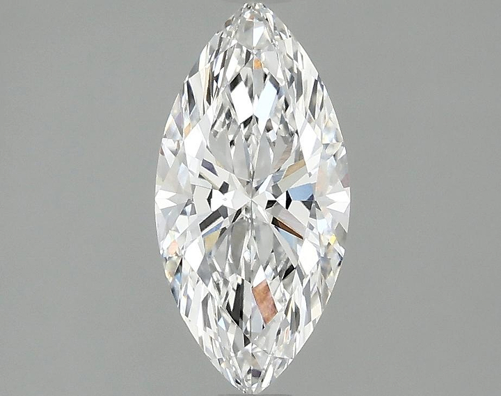 1.08 Carat Marquise Shaped Ideal Cut VVS2 IGI Certified Lab Grown Diamond