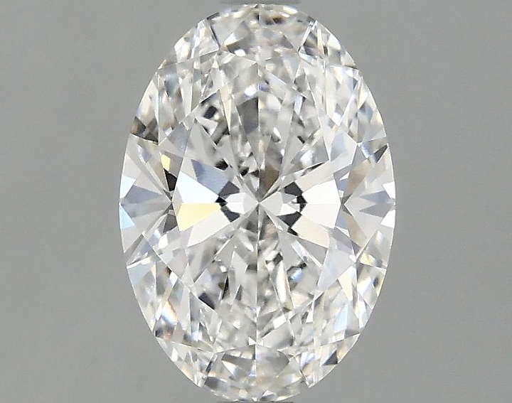 1.47 Carat Oval Shaped Ideal Cut VVS2 IGI Certified Lab Grown Diamond