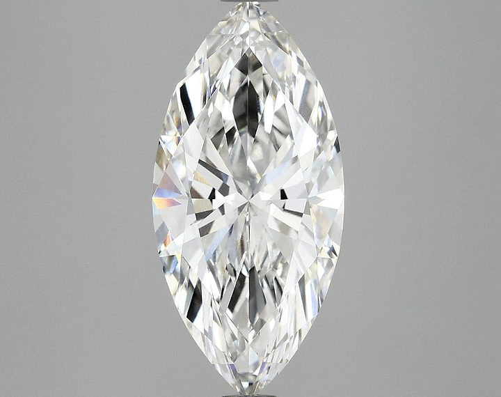 3.03 Carat Marquise Shaped Excellent Cut VVS2 IGI Certified Lab Grown Diamond